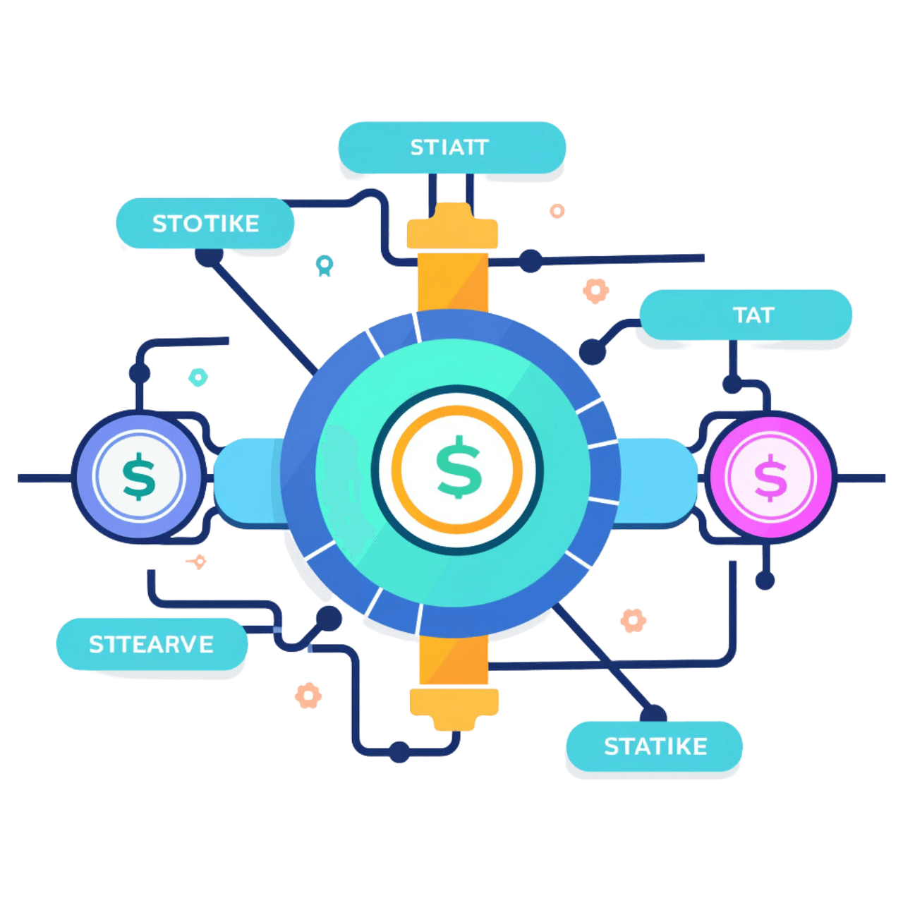 A man saving money by accessing a domain registry and bypassing a long crowd and complicated process.
